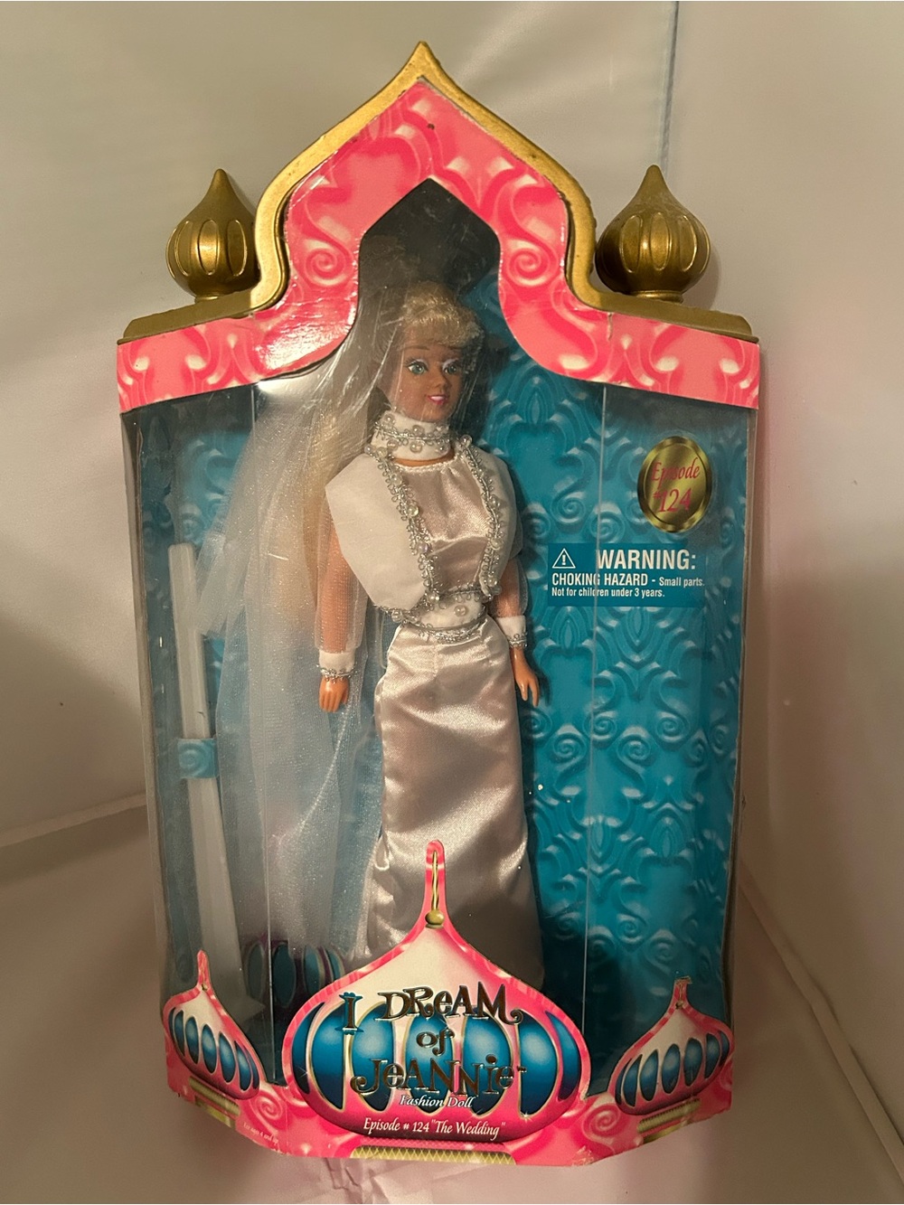 I Dream Of Jeannie - The Wedding Bride Doll - White Satin Gown🩵💓